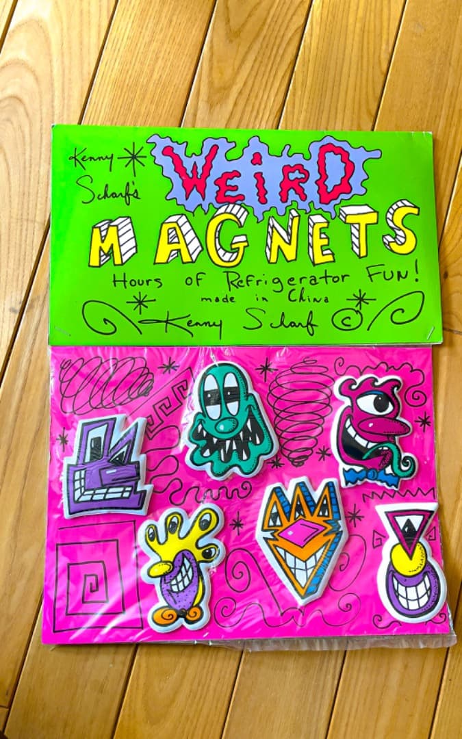 1990s Kenny Scharf マグネット　未使用