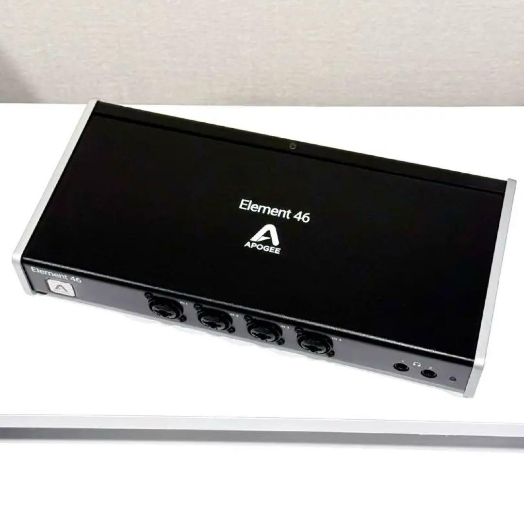 美品Apogee Element 46/純正Thunderboltケーブルセット