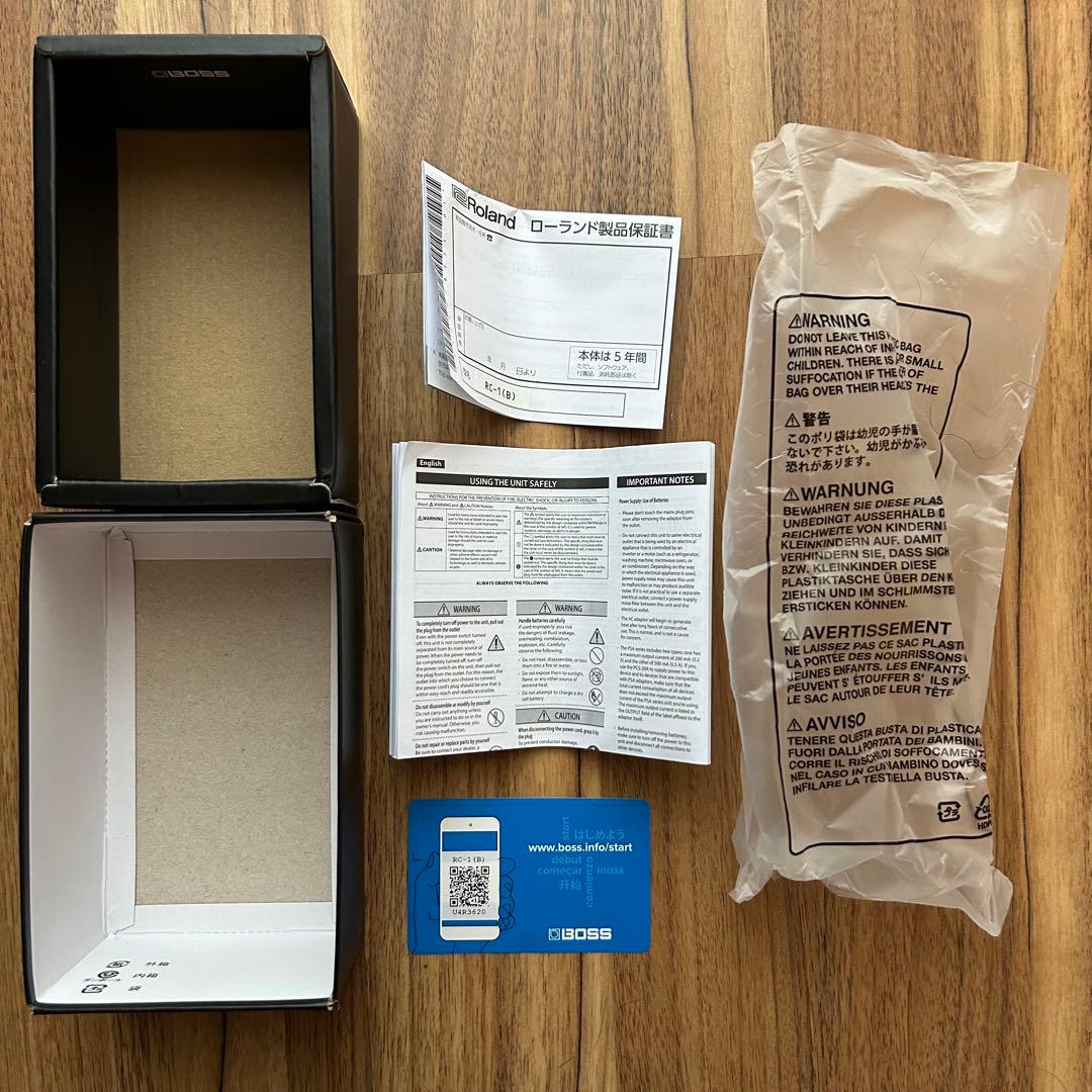 BOSS RC-1 Loop Station ルーパー 動作確認済み 箱付き