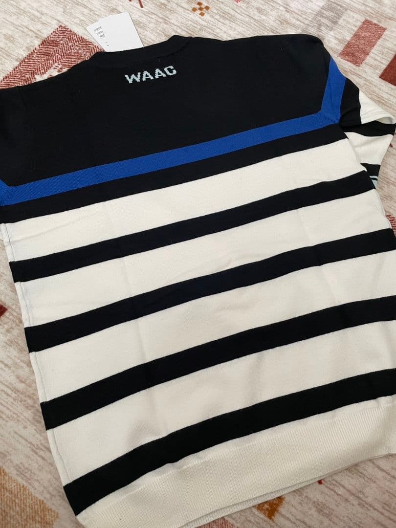 waac ワック　メンズゴルフウェア　長袖ニット