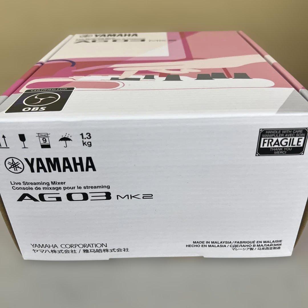 512395 YAMAHA ライブストリーミングミキサー 3チャンネル