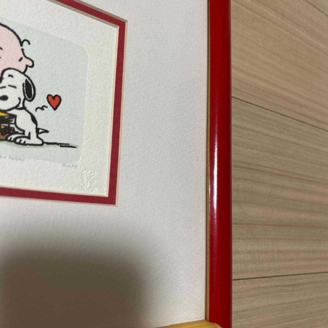 「チャーリーブラウン＆スヌーピー」エッチング 世界限定500枚USA