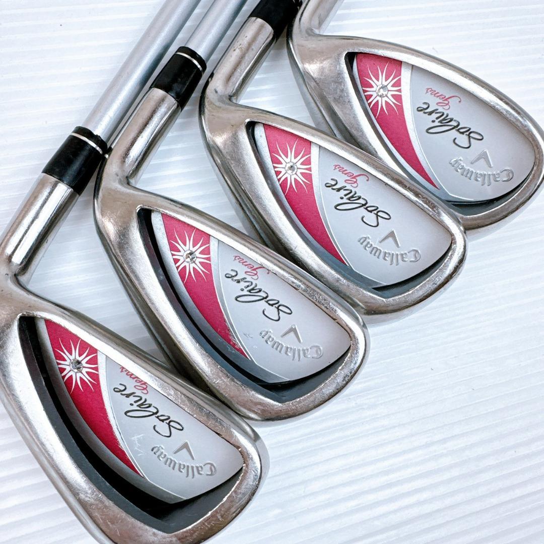 キャロウェイ　ソレイル ジェムズ　アイアンセット　レディース　4本 ／ソレイユ