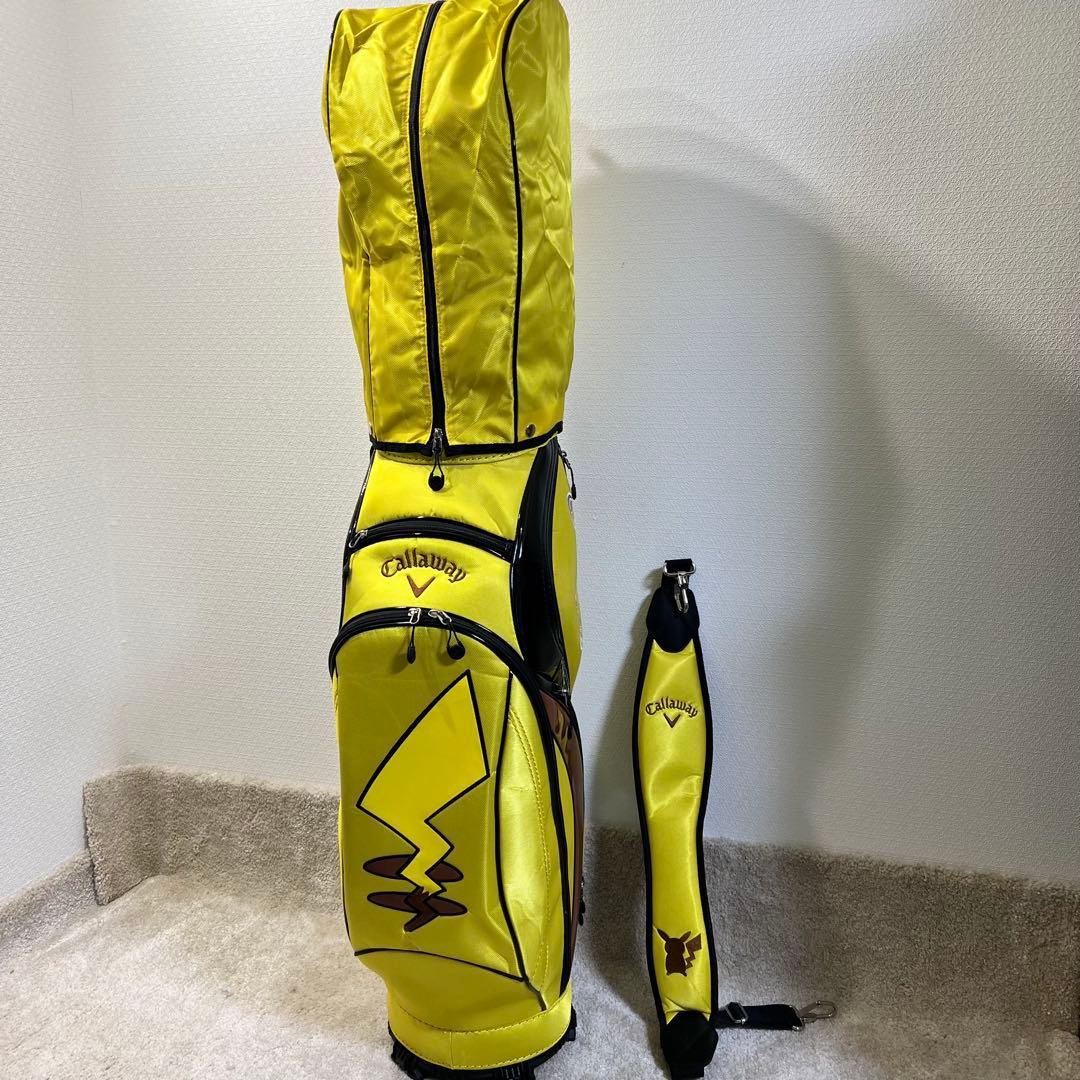 【希少コラボ】キャロウェイ ポケモン キャディバッグ ピカチュウ イエロー 美品