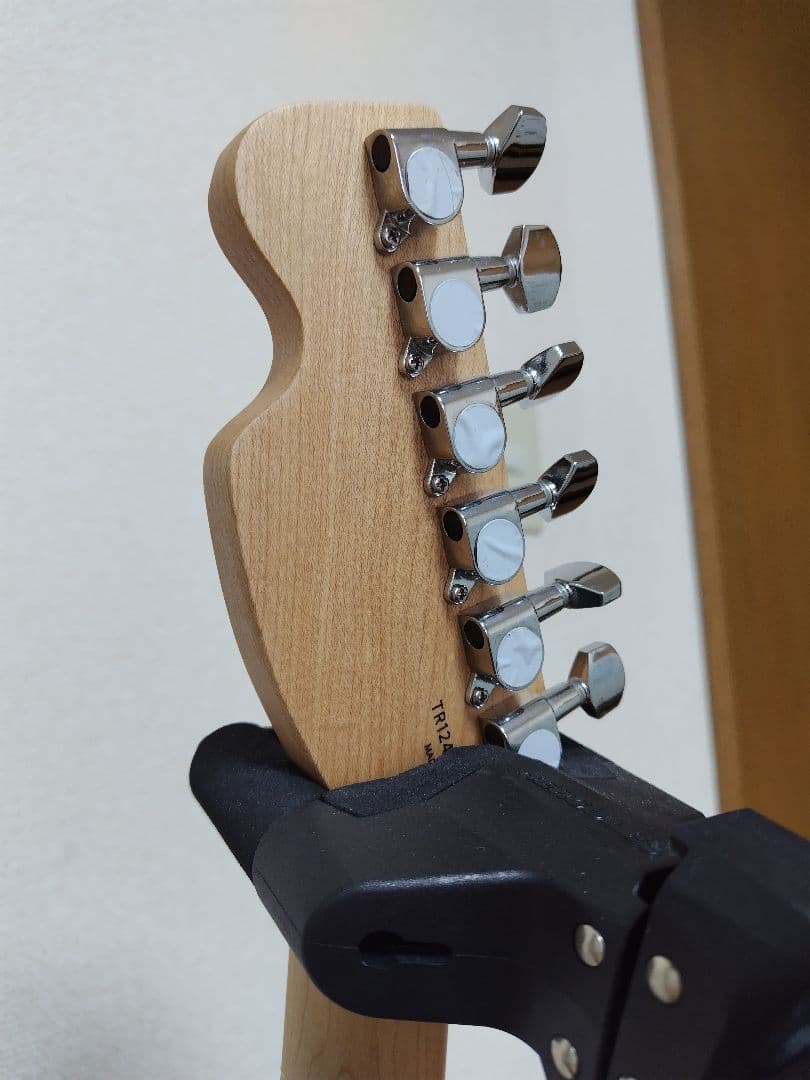 PEOZ エレキギター ブラック 22フレット