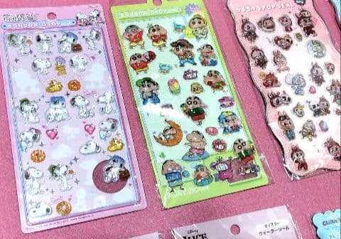 【300枚以上セット】ウォーターシール ボンボンドロップシールスヌーピーサンリオ