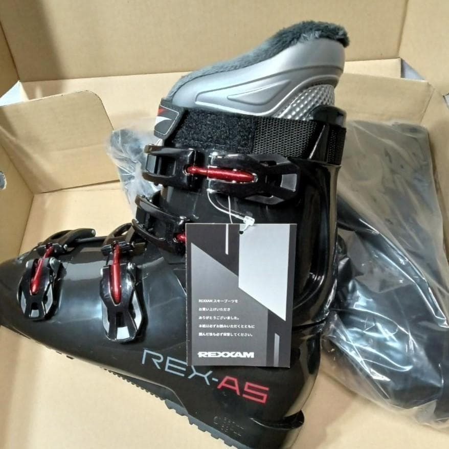 【2026】 レクザムスキーブーツ REX A5 ブラック（28.0 ㎝）