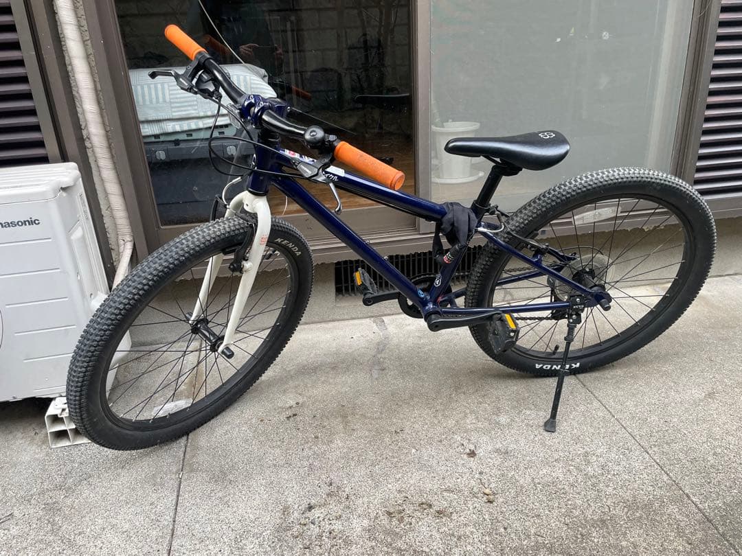 ヨツバサイクル 24インチ ネイビー ホワイト 引取り限定 神奈川県中央部