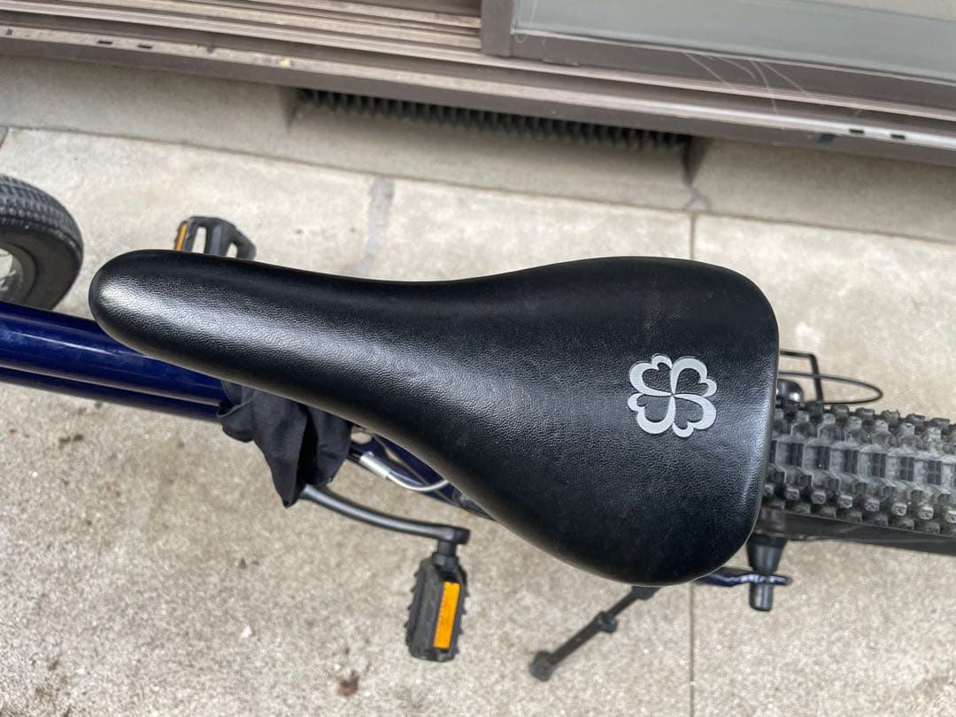 ヨツバサイクル 24インチ ネイビー ホワイト 引取り限定 神奈川県中央部