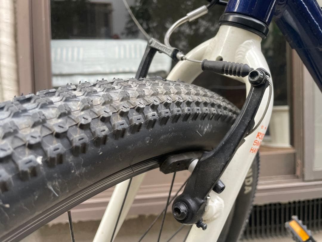 ヨツバサイクル 24インチ ネイビー ホワイト 引取り限定 神奈川県中央部