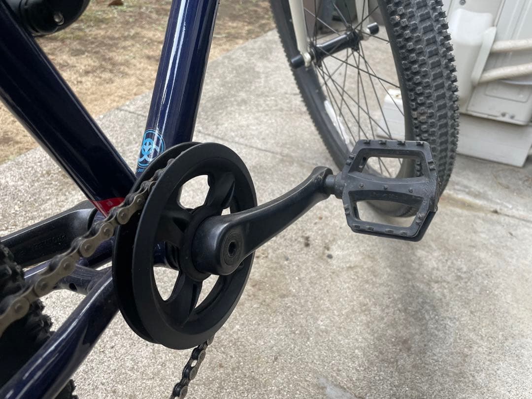 ヨツバサイクル 24インチ ネイビー ホワイト 引取り限定 神奈川県中央部