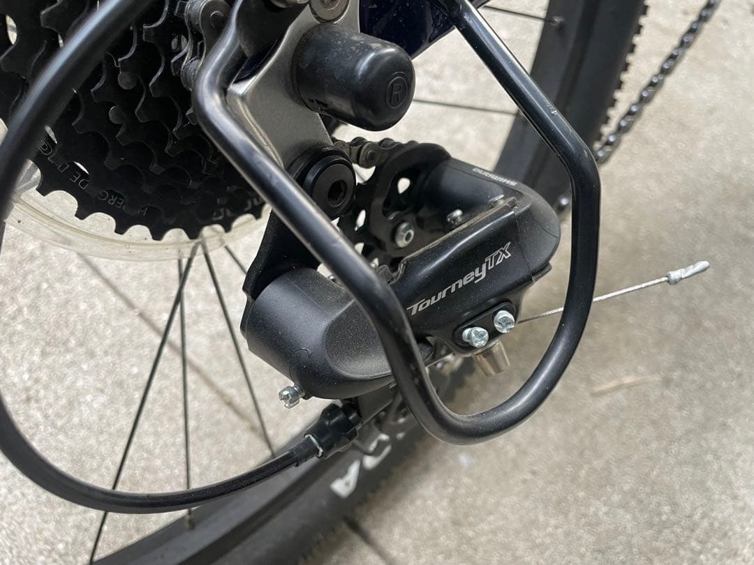 ヨツバサイクル 24インチ ネイビー ホワイト 引取り限定 神奈川県中央部