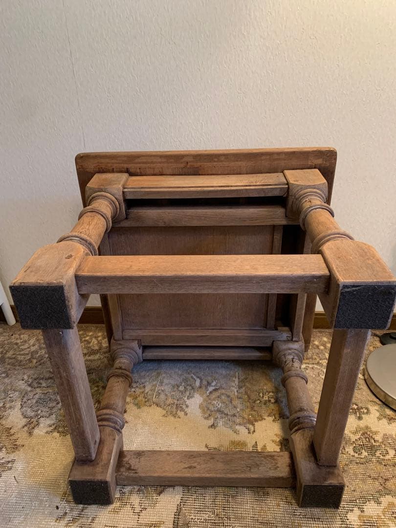 フランスアンティーク ソファテーブル サイドテーブル ボード ヴィンテージ