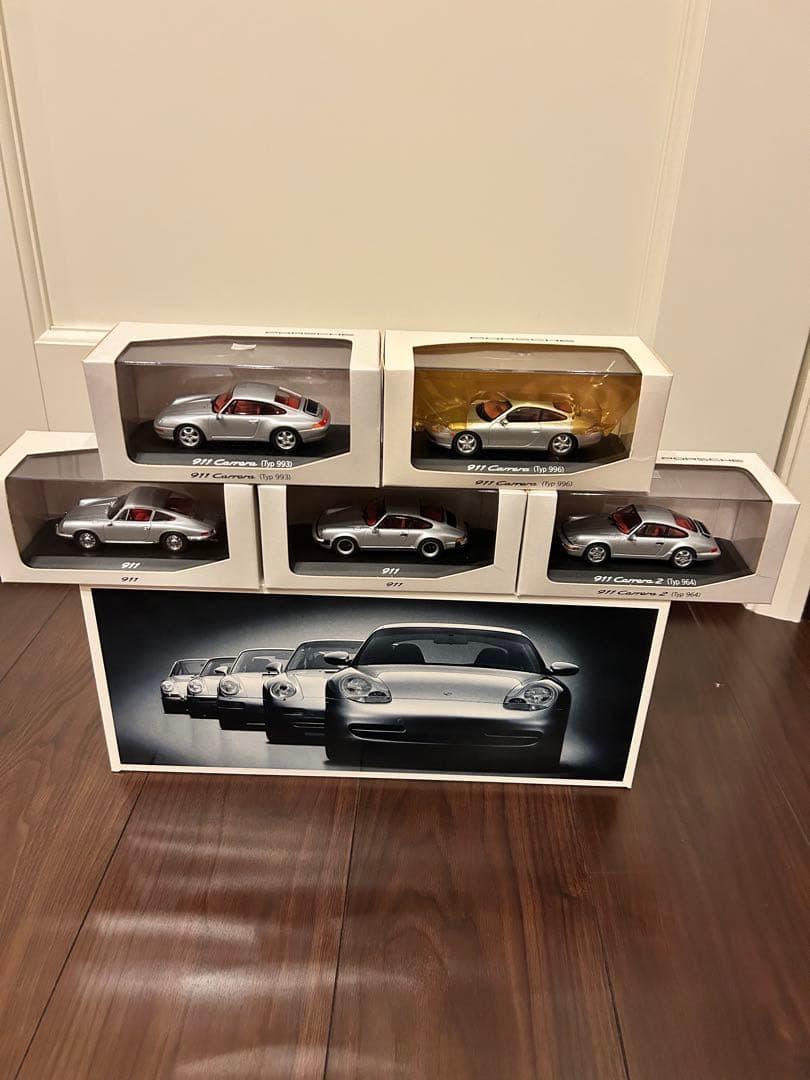 Porsche 911 ミニカー ヒストリーシリーズ5台セット