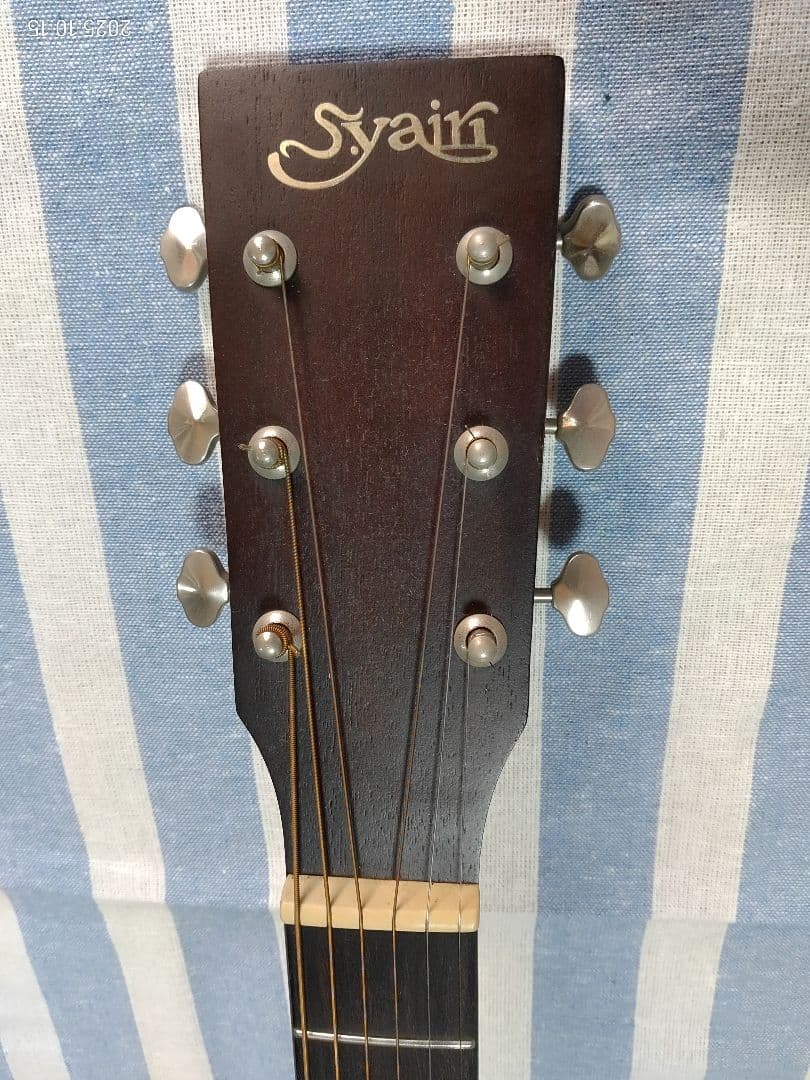 S.YAIRIのオールマホガニーアコースティックギターYF-04BL美品です。