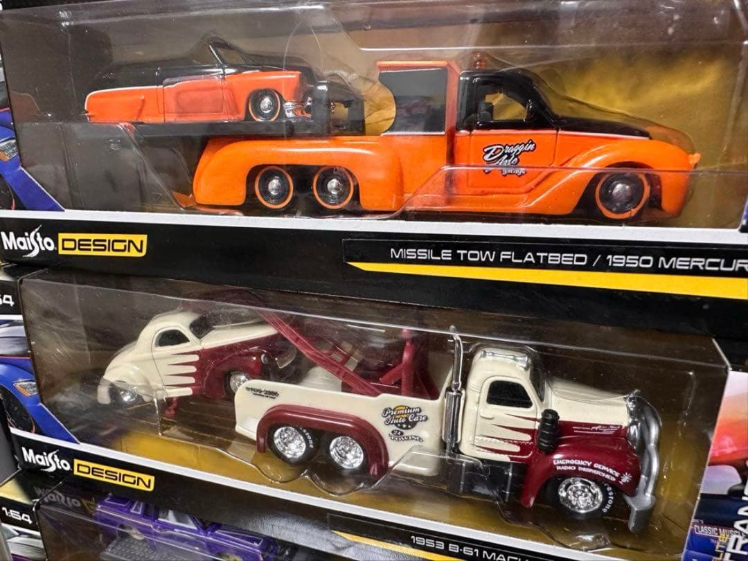 希少！4種セット！1/64 マイスト トランスポート Maisto