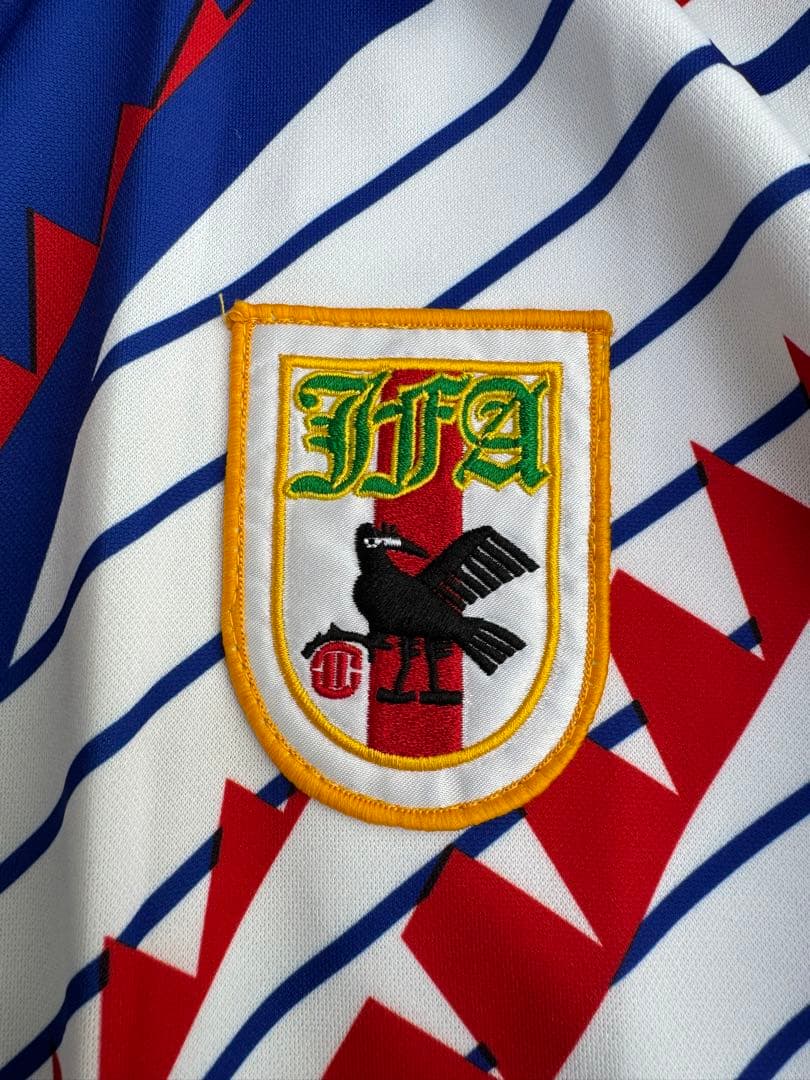 日本代表　ドーハの悲劇　炎　ジャージ　L　サッカー