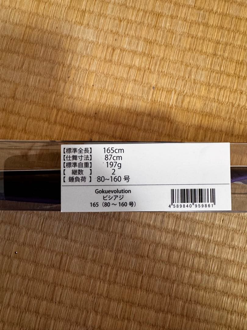 GOKUEVLUTION ビシアジ165 美品