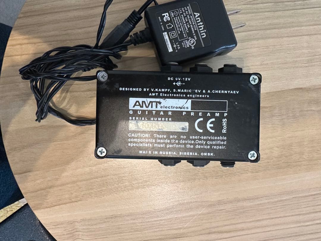 AMT electronics F1 プリアンプ　アダプターセット