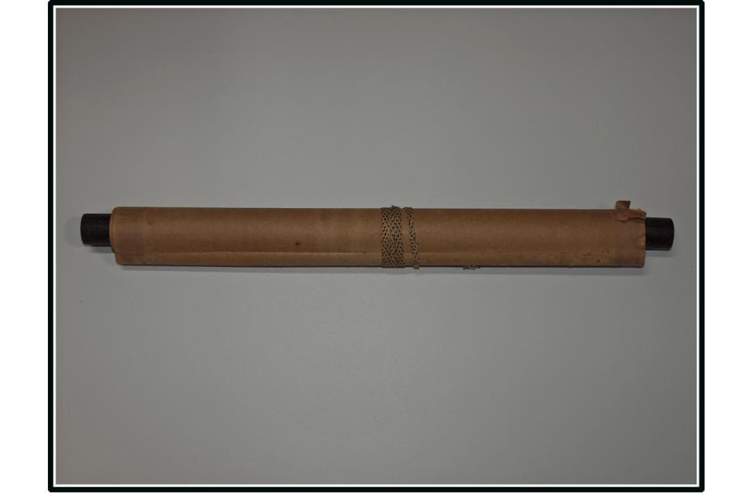 祖父の宝　時代の掛軸　書道筆保証　　日本　中国古美術 X1075C16-8