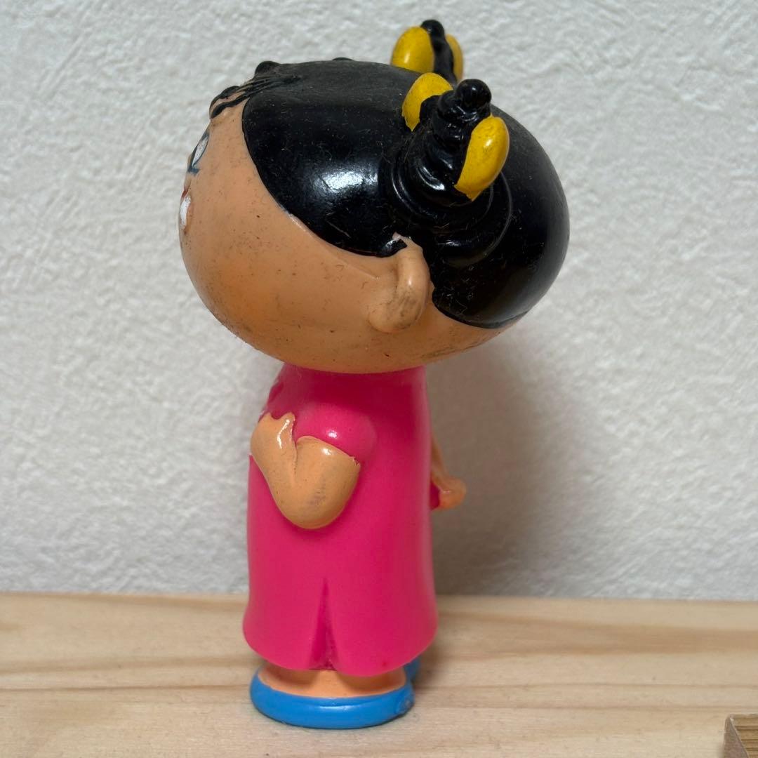 銀座アスター ノベルティ人形 昭和レトロ ピンクチャイナ フィギュア BY17