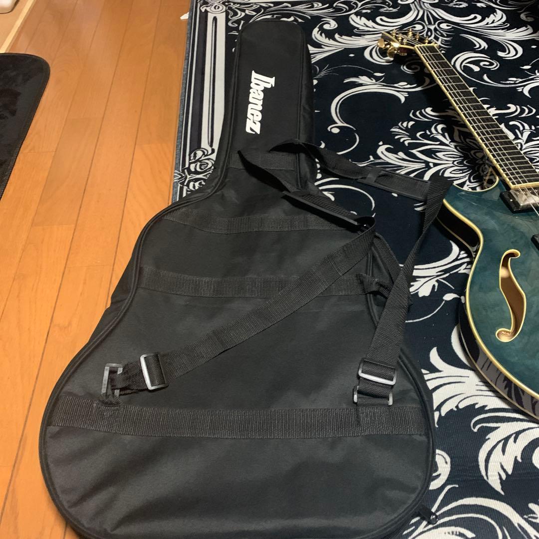 Ibanez AMH90QM-TBL 5B-01 フルアコ