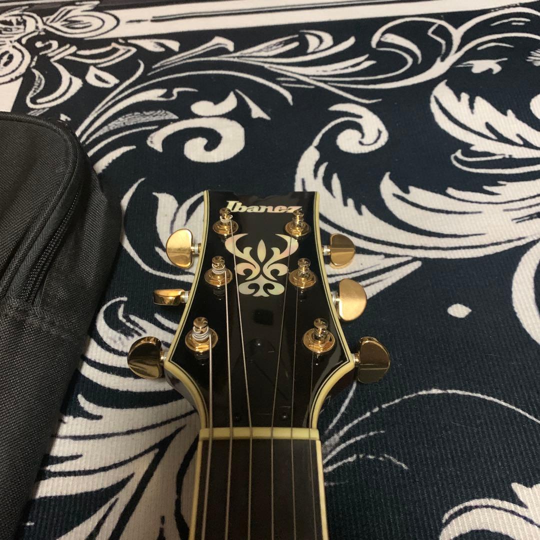 Ibanez AMH90QM-TBL 5B-01 フルアコ
