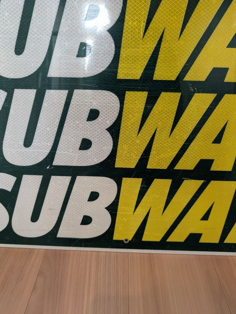 ハイウェイ　ロードサイン　サブウェイ　看板