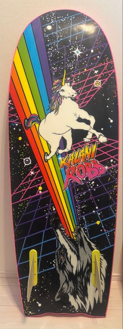 手渡しのみ！希少KALANI ROBBデザイン ビーター ピンク ソフトボード
