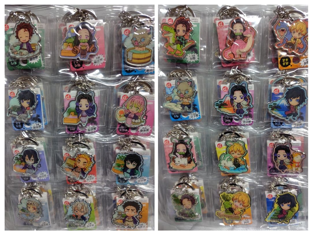 【新品未開封】被りなし316個セット 鬼滅の刃ご当地キーホルダー メタル