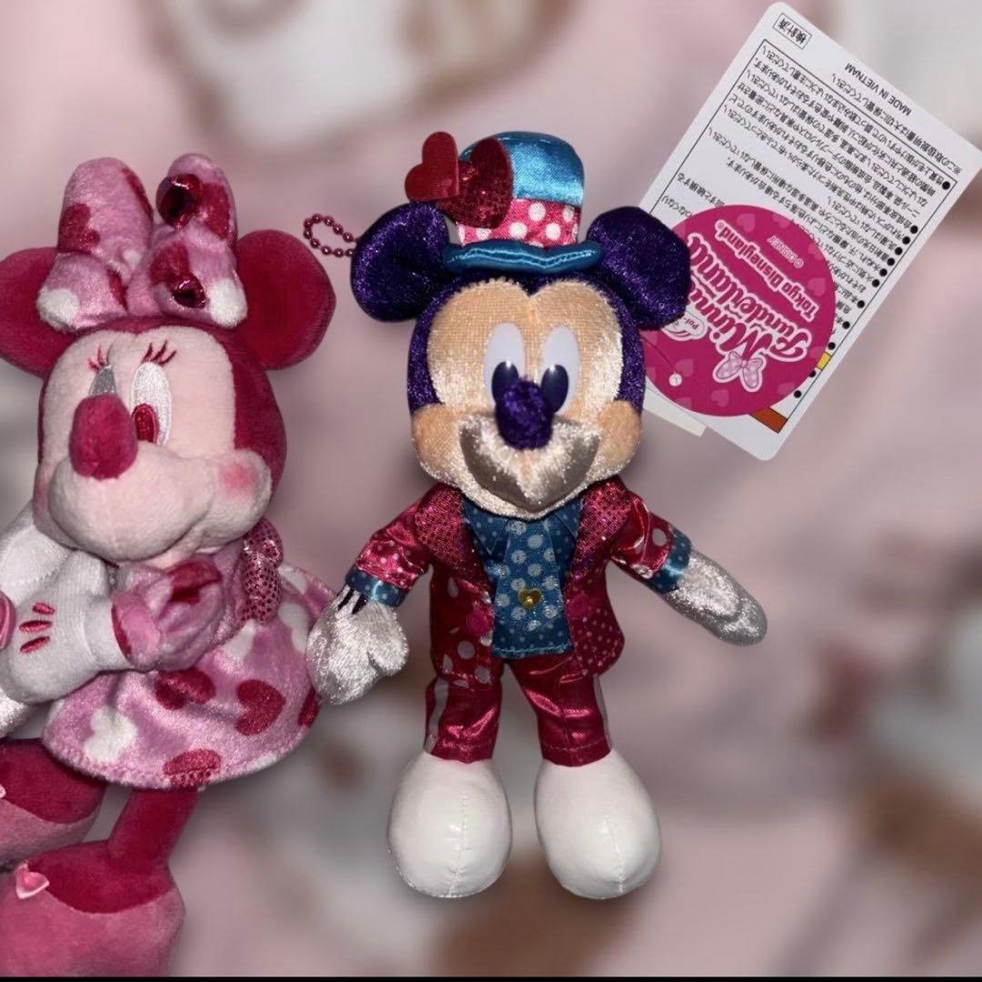 ミニのファンダーランド　ぬいぐるみバッジ　ぬいぐるみチャーム　3点セット