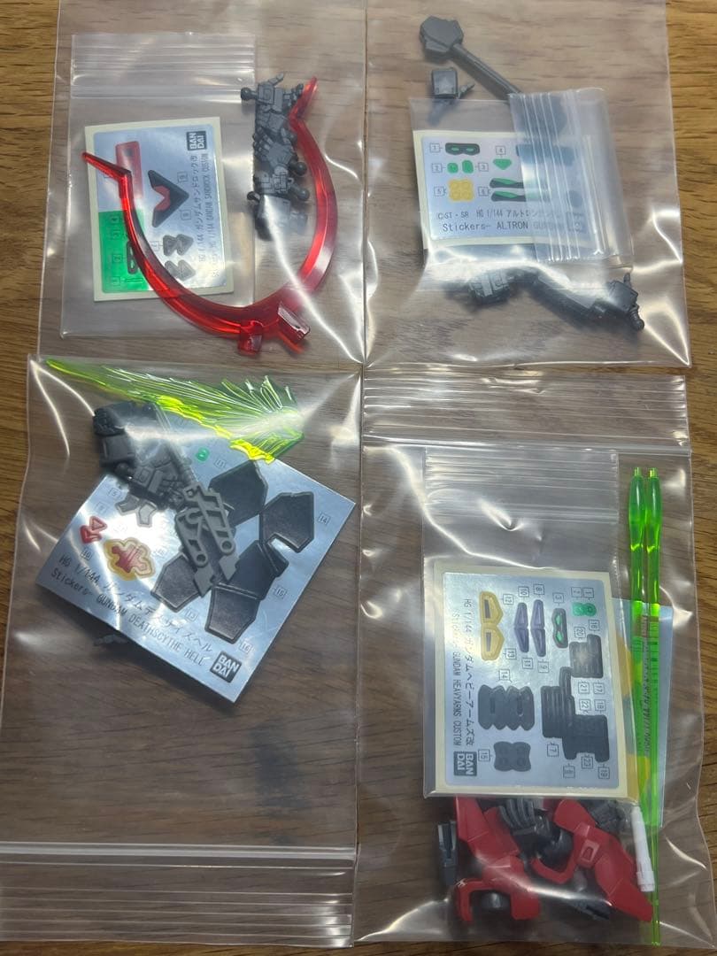 【素組み】HG ガンダムW 後半主役機 5機セット