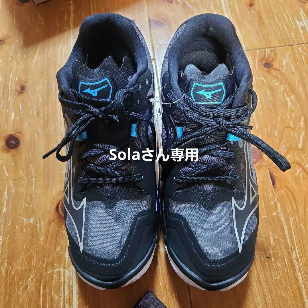 MIZUNO　バレーボールシューズ　25㎝　ウエーブライトニングZ８