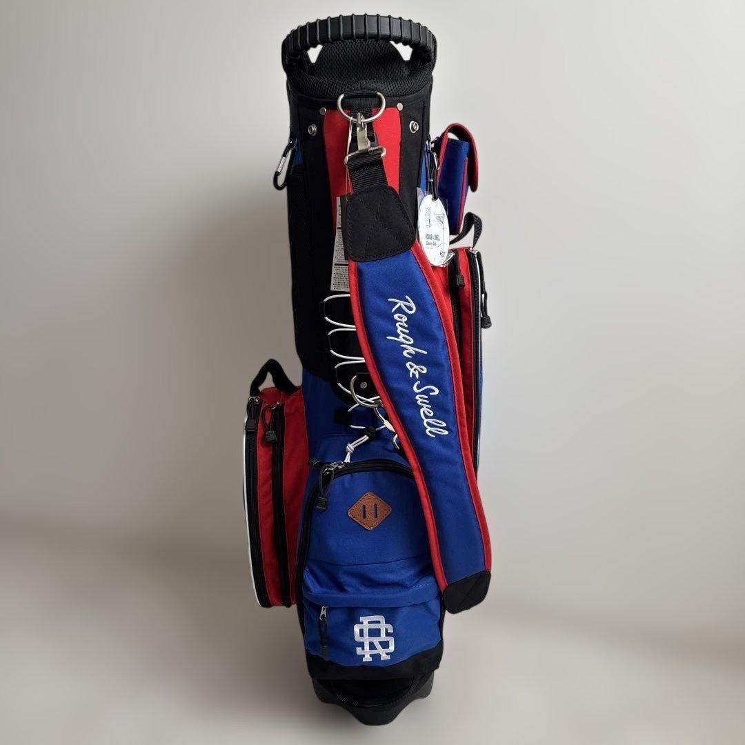 Rough & Swell キャディバッグ 青・赤・白