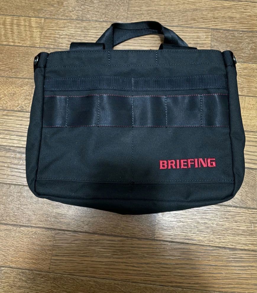 BRIEFING 黒 カートバッグ