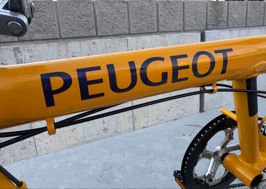 廃盤　希少プジョー (PEUGEOT)のPacific-イエロー