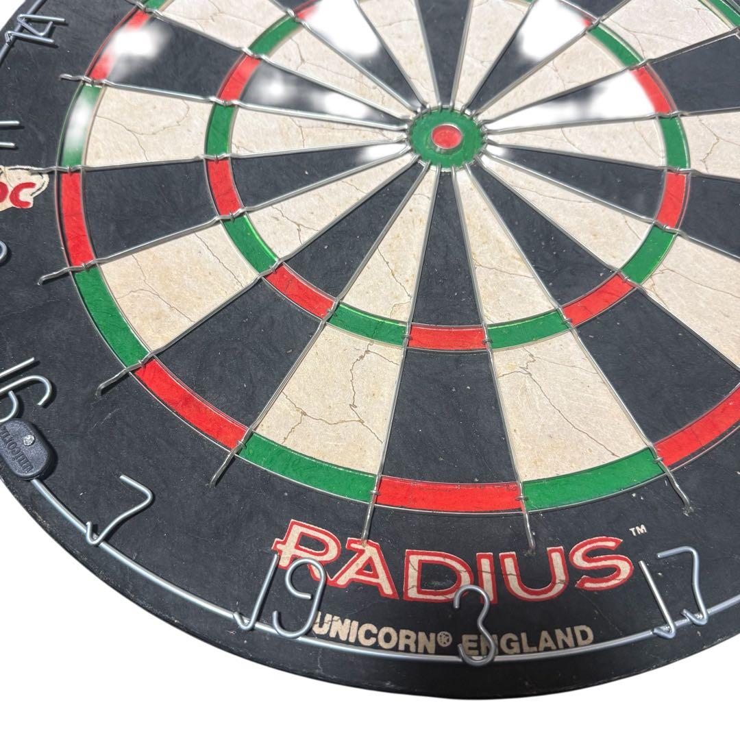unicorn RADIUS ダーツボード PDCロゴ入り