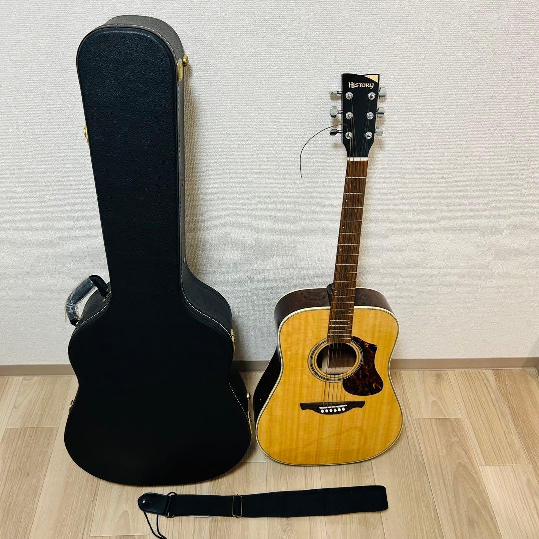 オール単板　HISTORY NT-L4 アコースティックギター