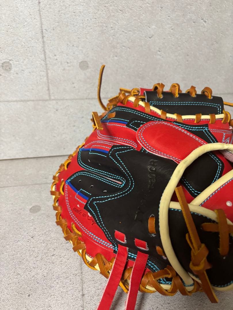 要ミット　軟式用キャッチャーミット 限定カラーKANAME