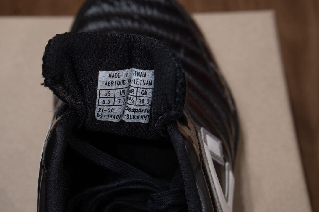 【26.0cm】Desporteデスポルチ サンルイスKT PRO IIブラック