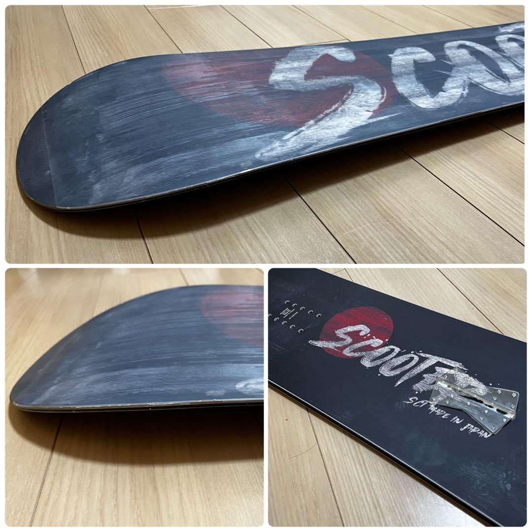 【美品】SCOOTER SCT スノーボード　139cm 国産