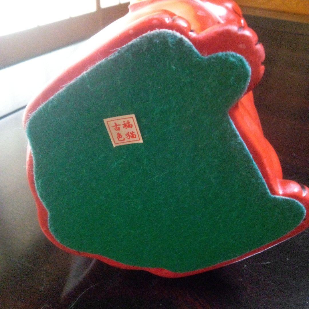 古色福猫　招き猫