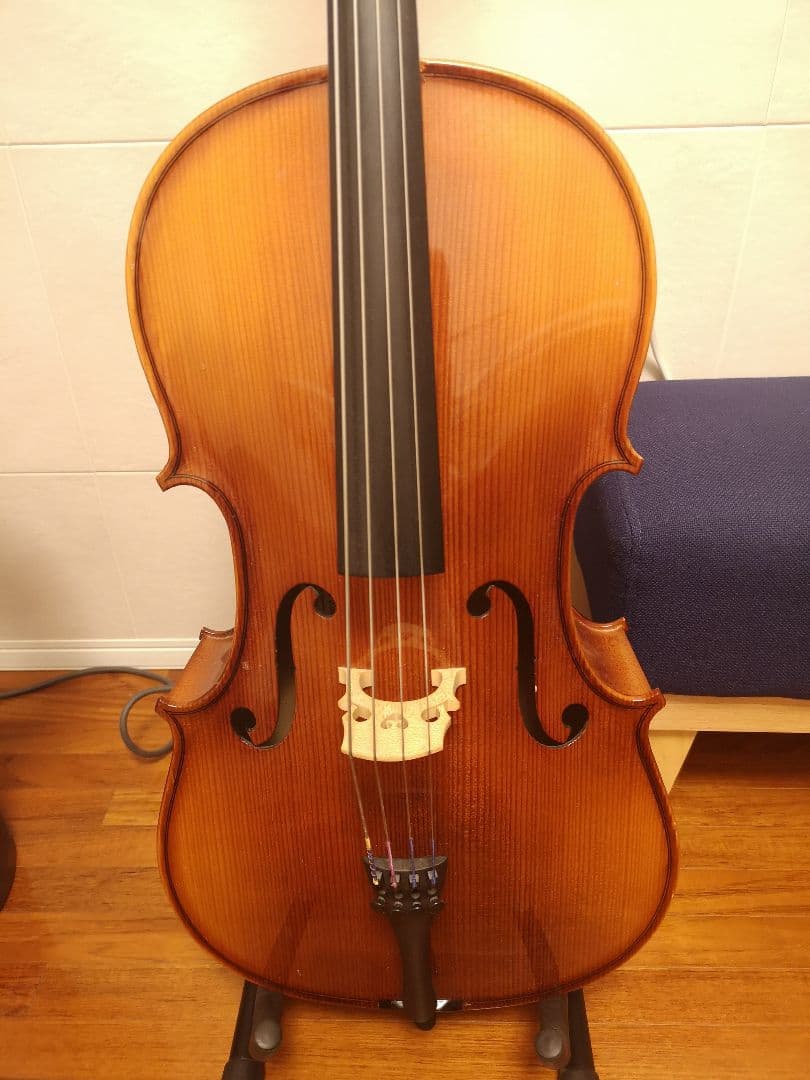 分数チェロ  1/4サイズ　チェロ＋弓＋ソフトケース
