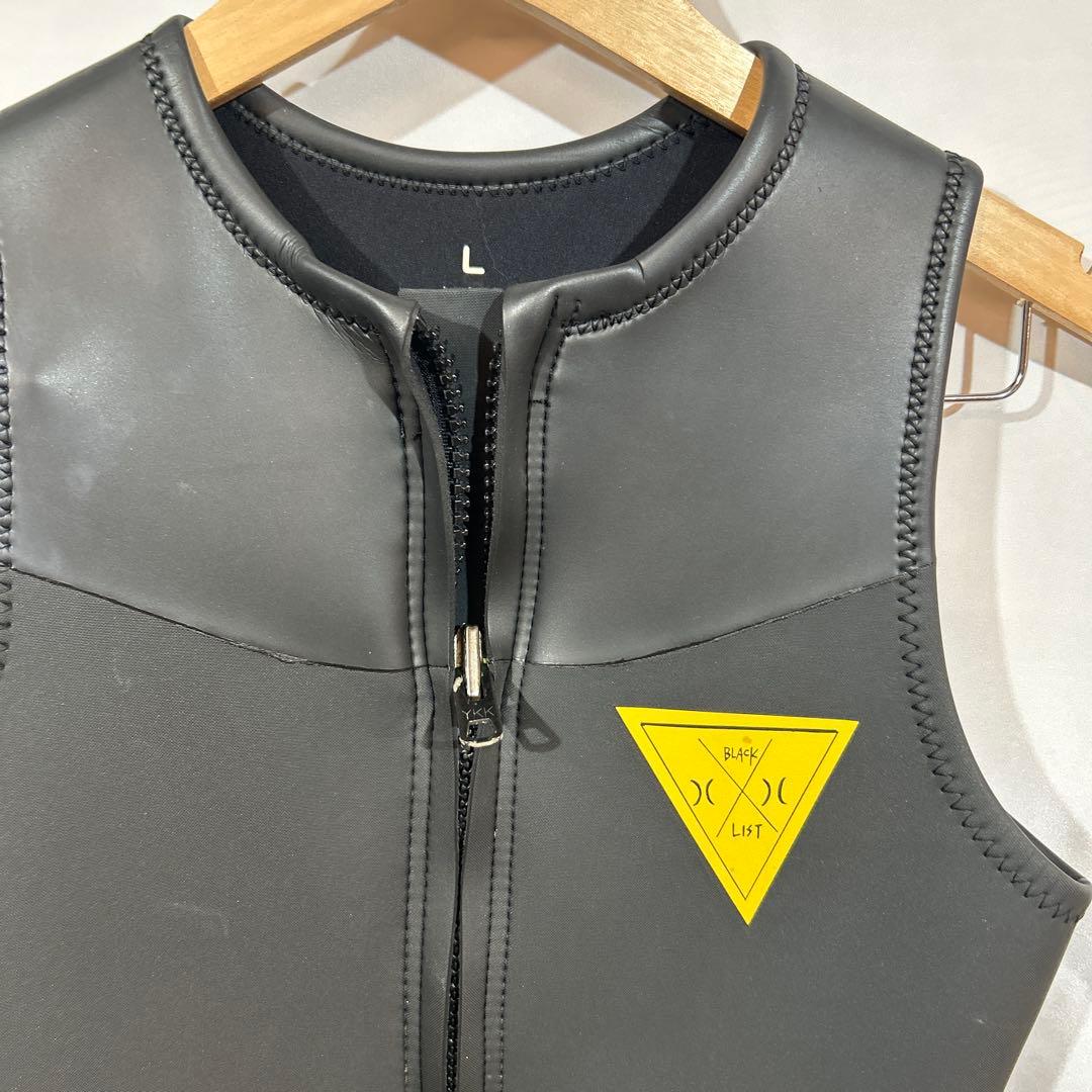 ハーレーブラックリスト　ベスト　Lサイズ