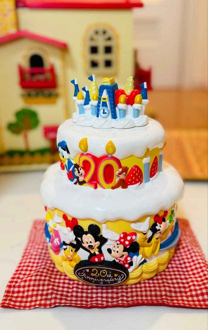 【たかさま専用】東京ディズニーランド☆20周年記念デコレーションケーキ 小物入れ