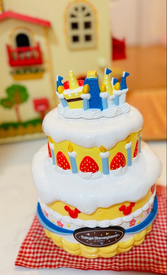 【たかさま専用】東京ディズニーランド☆20周年記念デコレーションケーキ 小物入れ