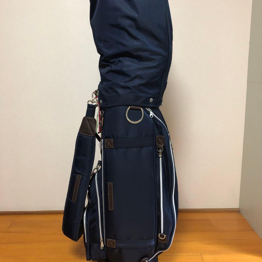 Orobianco オロビアンコ キャディバッグ ネイビー フード付き