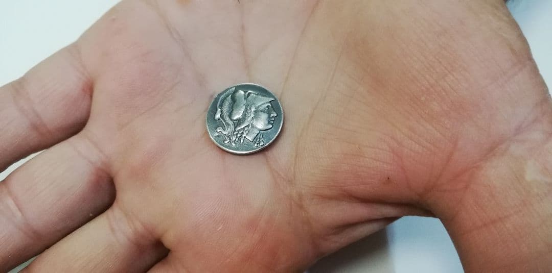 古代ギリシャ ギリシャ神話 アテネ/ふくろう テトラドラクマ 銀貨