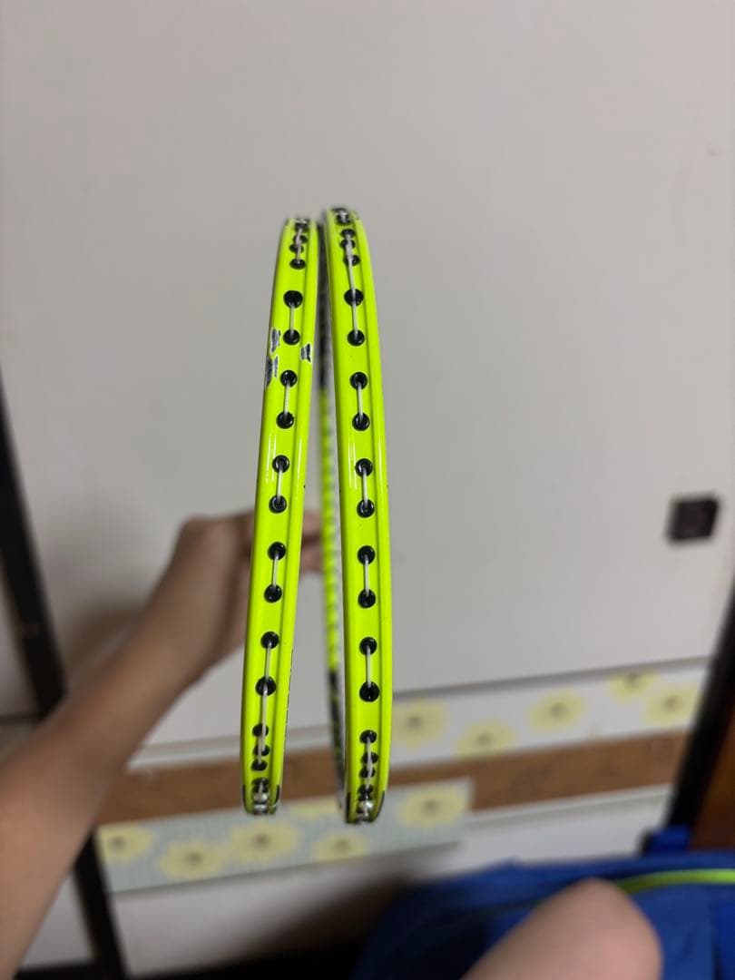 バドミントンラケットナノレイZ-スピード3ug5 2本セット