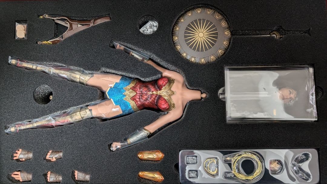 ワンダーウーマン ホットトイズ ワーナー・ブラザーズ100周年1/6フィギュア